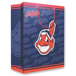 Cleveland Indians MLB Medium Gift Bag (9.75 Tall) by Pro Specialties Group