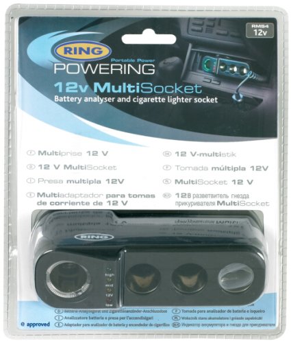 Ring 12volt Quad Multi socket and Analyser