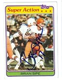 Brian Sipe autographed Football Card (Cleveland Browns)