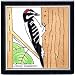 BIRDS_TRIVET_WOODPECKER TILE by Besheer Art Tile, Bedford, New Hampshire, U.S.A.