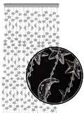 Stars & Moons Beaded Curtain (Clear)