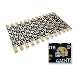 IMAGE OF New Orleans Saints Football Sports Full Size Bed Slats Bunkie Board Support Roll
