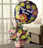 Same Day Flower Delivery Basket of Well Wishes