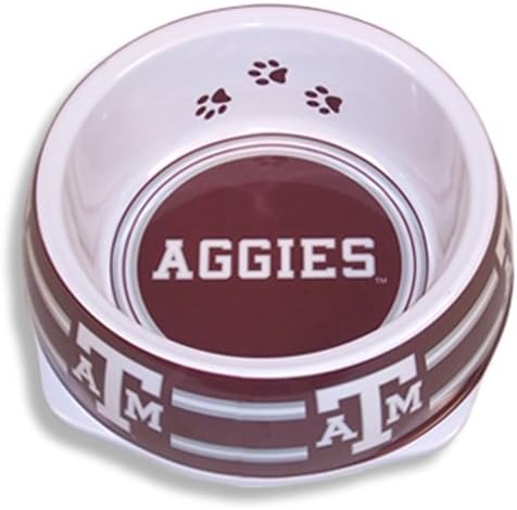 Fido4Ever Texas A&M Dog Bowl Plastic