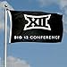 Big 12 Conference Black Flag Large 3x5