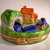 French Home Gourmet 64430 Limoges Train and Tunnel Box