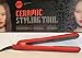 PYT Ceramic Hair Straightener 1.25 Inch - Satin Finish Red