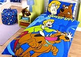 Scooby-Doo Spooky Children's Character Duvet Set, Blue, Single