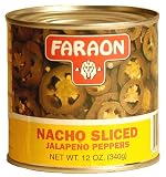 Faraon Nacho Sliced Jalapeno Peppers - 12 oz.