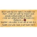 Wooden Funny Sign Wall Plaque. Dear Lord So far Today I Am Doing All Right.