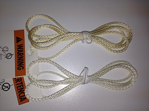 D30 CORD LOOPS fits all brands.....Hunter Douglas, Levolor, Kirsch, Graber, Bali, USED on most cellular and pleated shades (2.7 mm) (Alabaster, 6 Ft Drop)