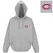 Montreal Canadiens NHL Goalie Pullover Hooded Sweatshirt (Gray Gray)