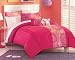 Roxy Hoy Pink Orange Dot Teen Girls Duvet Sham Set