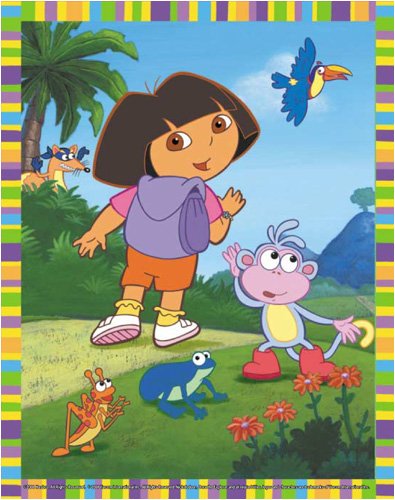 Dora the Explorer - 2 Puzzles (35 pieces)