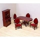 Melissa & Doug Deluxe Doll - House Dining Room Furniture