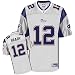 Reebok New England Patriots Tom Brady Youth Replica Grey Jersey-Size: Extra Large