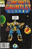 Marvel Comics; Cosmic Battle On The Edge of The Universe; (Stan Lee Presents, The Infinity gauntlet [# 4, Oct. 1991])