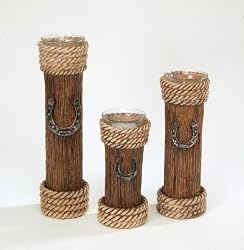 Pillar Votive Holders Set