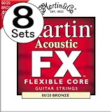 Martin MFX640×8セット マーチン アコースティックギター弦の画像