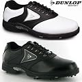 Dunlop Herren Tour Leder Golfschuhe wei�/schwarz