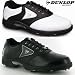 Dunlop Herren Tour Leder Golfschuhe weiß/schwarz