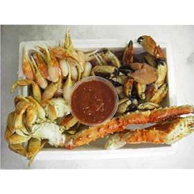 CRAB FEST CRAB Sampler (4 LBS of CRAB) by www.GiovannisFish.com
