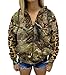 BuckedUp Zipper Hoodie Realtree APG Camo with Logo