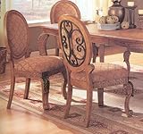 Set of 2 Traditional European Style Formal Side Dining Chairs