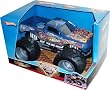 Hot Wheels Monster Jam 1:24 Scale Die Cast Official Monster Truck 2009 Series - STONE CRUSHER with Monster Tires, Working Suspension and 4 Wheel Steering - Dimension : 7" (L) x 5" (W) x 4-1/2" (H)