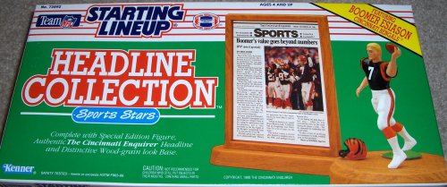 Childrens Toyshop  Toys : Boomer Esiason 1991 NFL Headline Collection Starting Lineup