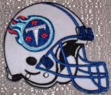 NFL TENNESSEE TITANS 3 1/2" Embroidered HELMET Team PATCH