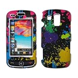 Samsung Rogue U960 Paint Splatter Design Hard Cover Crystal Case
