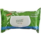 Seventh Generation Free and Clear Wipes Unscented - 64 Wipes