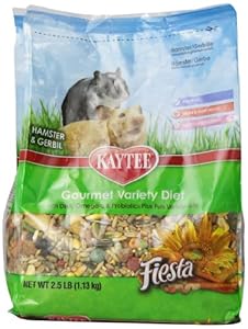 Kaytee Fiesta Hamster Gerbil, 2.5-Pound