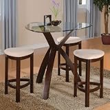 Beaudux 4-Piece Counter Height Dinette by Homelegance