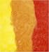 Strohseide regenbogen gelb/rot (0,70x1,50m)