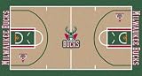 Fanmats Milwaukee Bucks Court Runner Rug