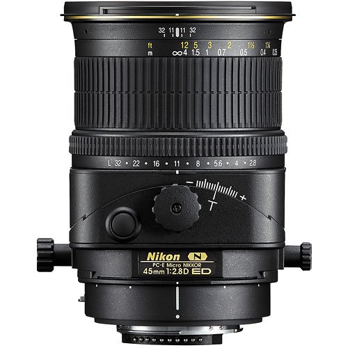 Nikon 45mm f/2.8D ED PC-E Micro Nikkor Lens