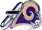 Cufflinks Inc Men's St. Louis Rams Cufflinks Purple/Yellow