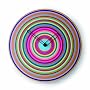Joseph Joseph Coloured Rings Wall Clock