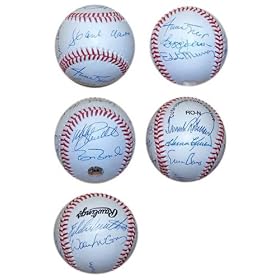 500 Home Run Club Autographed Baseball Signed by Hank Aaron, Ernie Banks, Barry Bonds, Reggie Jackson, Harmon Killebrew, Eddie Mathews, Willie Mays, Willie McCovey, Eddie Murray, Frank Robinson, and Mike Schmidt