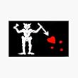 Pirate Flag - Blackbeard