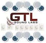 GTL Sound Labs AE82 8 pair Whole House Speaker Package