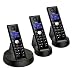 Binatone C3I Triple DECT Phone with Answering Machine - Black