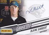 Blaine Gabbert Autographed Jacksonville Jaguars Panini Rookie 5x7 Photo, Missouri Tigers, Proof Photo of Blaine Signing for Us.