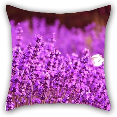 Bestcase88 Sofa Simple Home Decor Design Waiting for Love Lavender Pillowcase 16X16 Inch Throw pillow Covers
