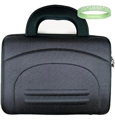 Acer Aspire One 10" Black EVA Hard Shell Cube Carrying Case + Vangoddy TM, Live*Laugh*Love wrist band!!!