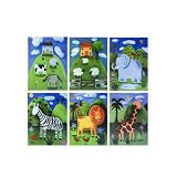 Produkt-Bild: Bilder Set Kinderzimmer Leinwand Kanvas Kindermotive 6 St&uuml;ck