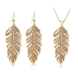 Austrian Crystal Made with Swarovski Elements Crystal Necklace and Earring Set for Women