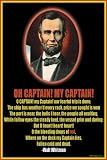 Oh Captain, my captain! 20x30 poster